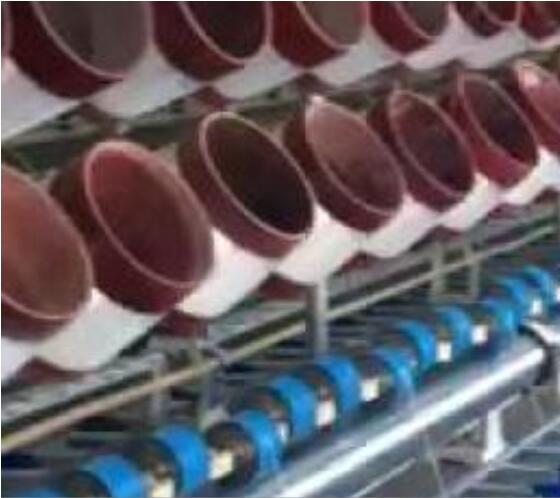 石英纤维捻线车间工作视频